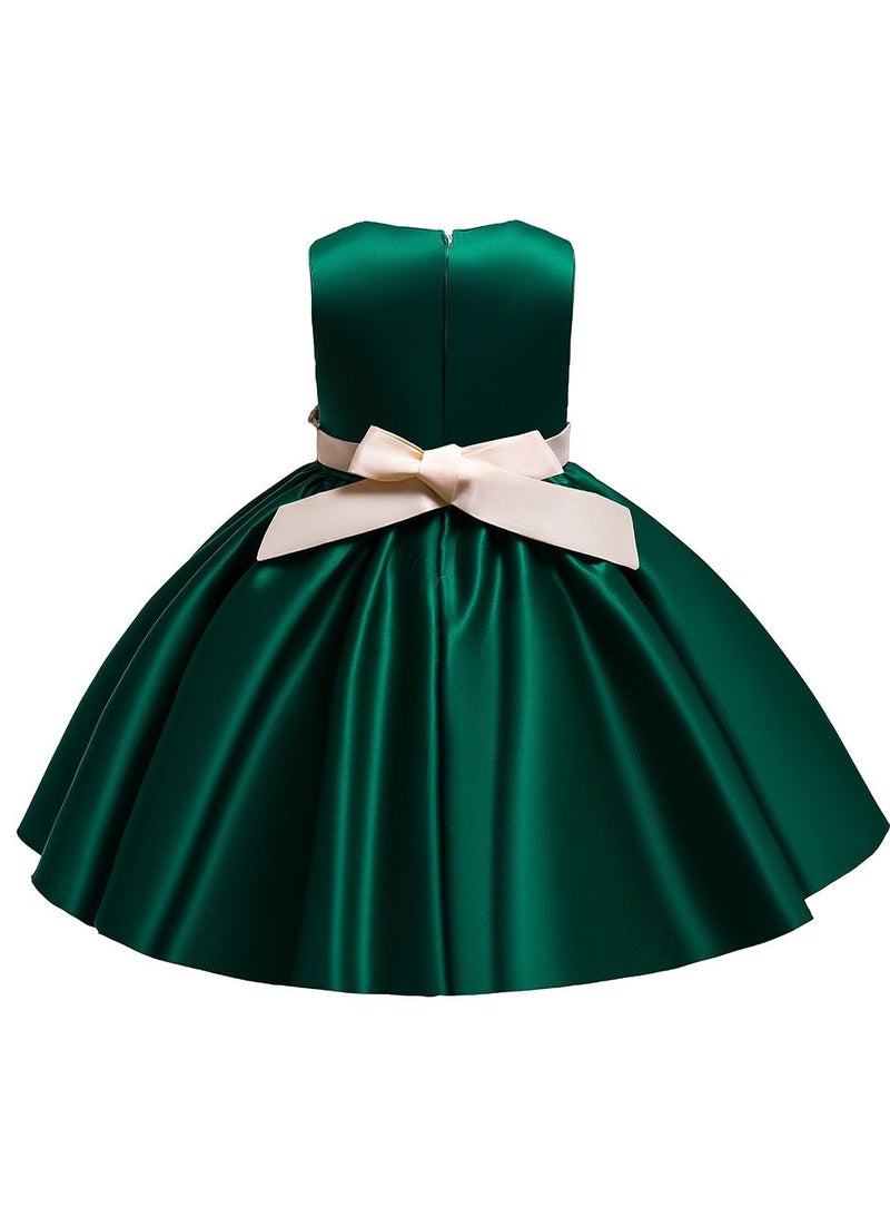Round Neck Sleeveless Dress