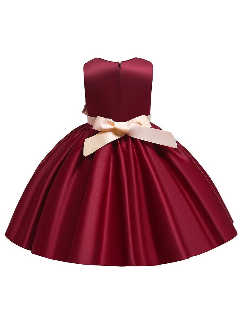 Round Neck Sleeveless Dress