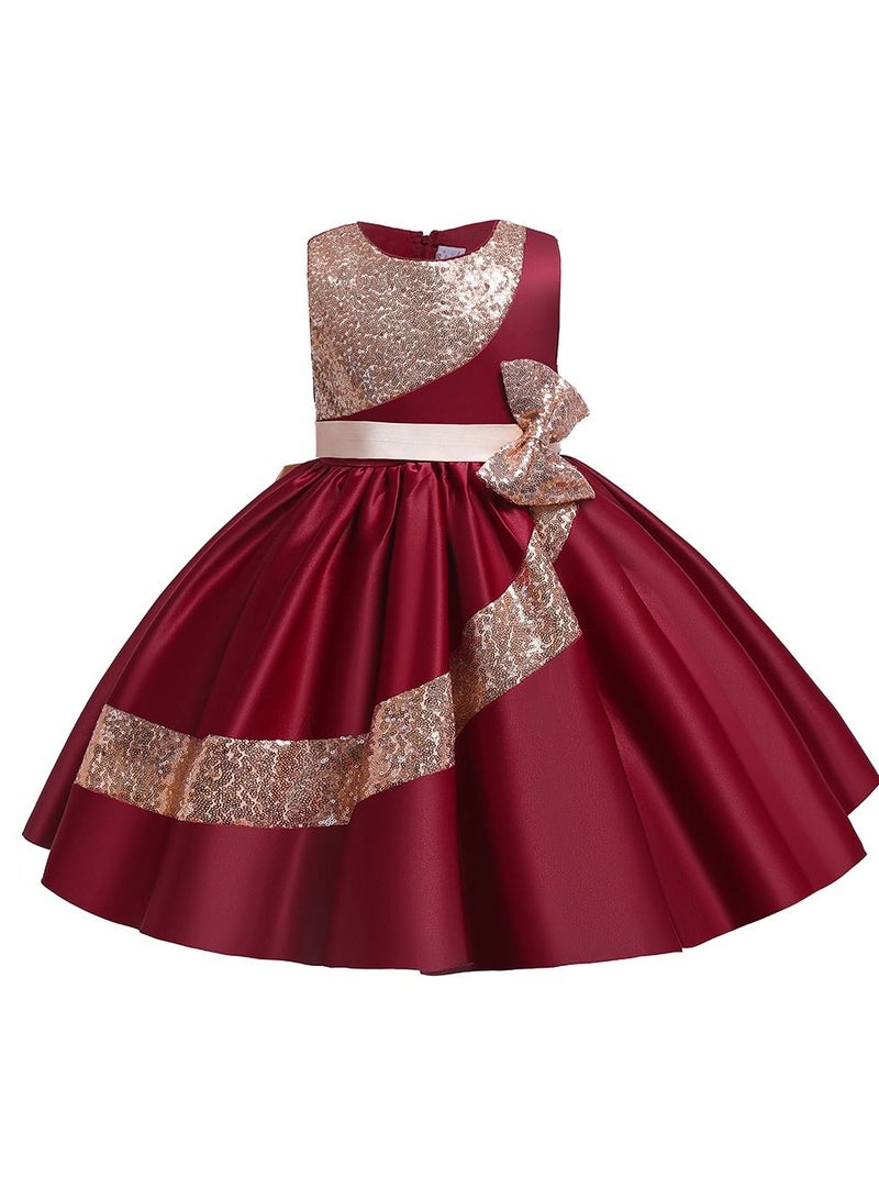 Round Neck Sleeveless Dress