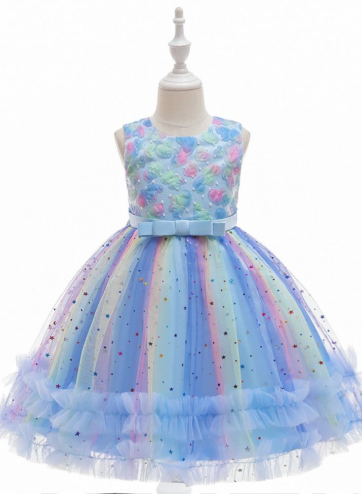 Mesh Detailed Bubble Dress