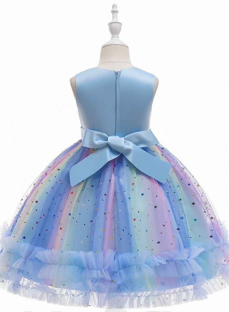 Mesh Detailed Bubble Dress