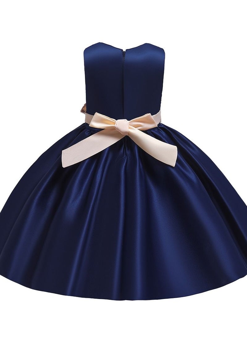 Round Neck Sleeveless Dress