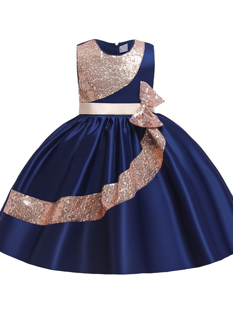 Round Neck Sleeveless Dress