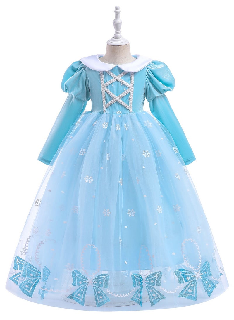Princess Long Sleeve Maxi Dress