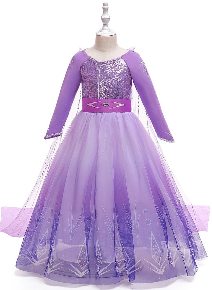 Princess Long Sleeve Maxi Dress