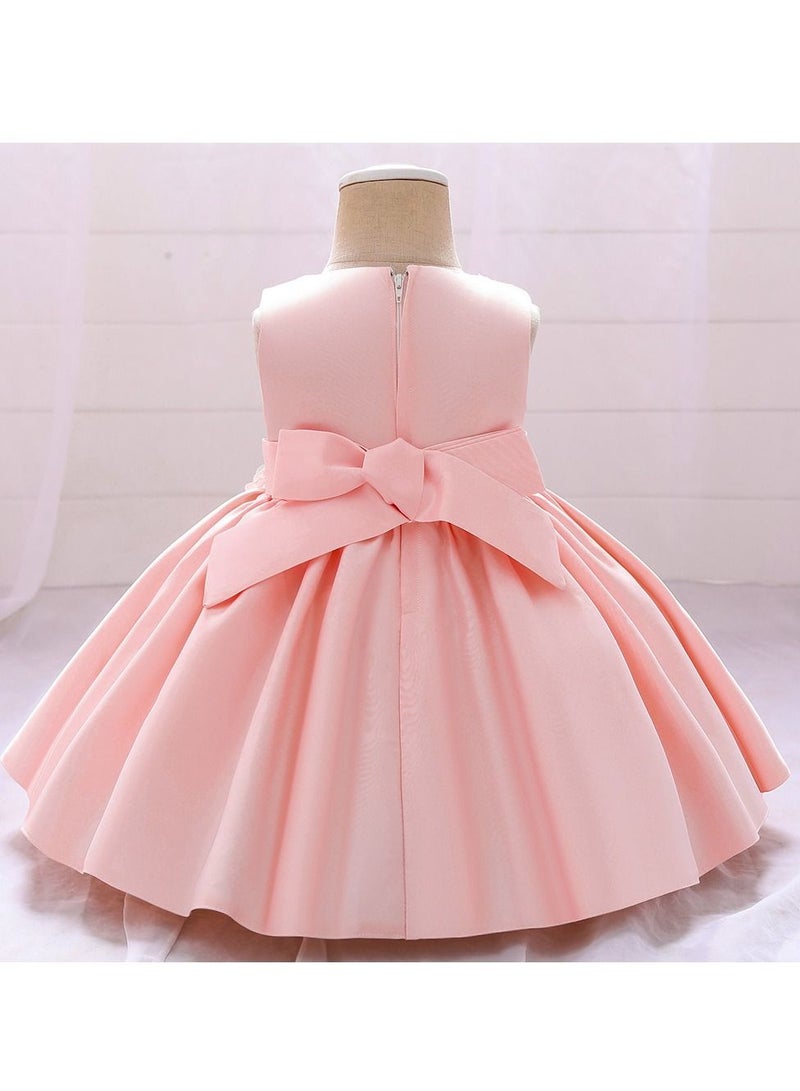 Fashionable Cute Girls Dresses Pink