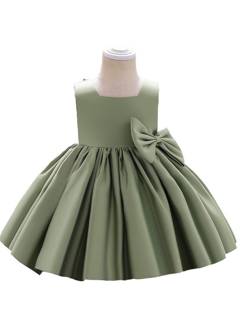 Princess Sleeveless Maxi Dress Green