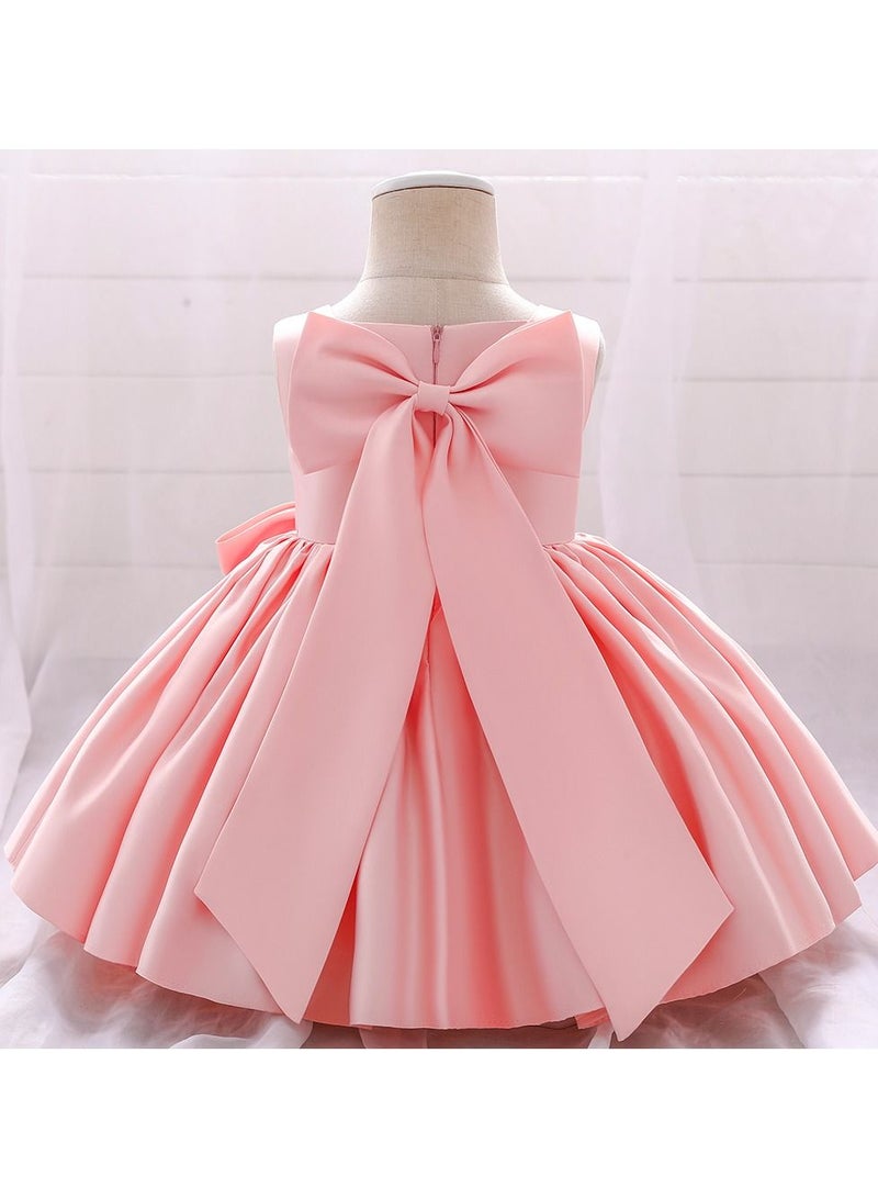Princess Sleeveless Maxi Dress Skin Pink