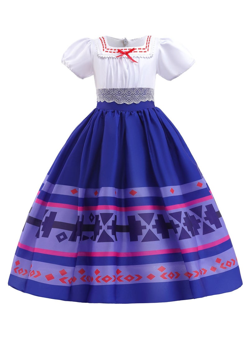 Princess Short Sleeve Maxi Dress