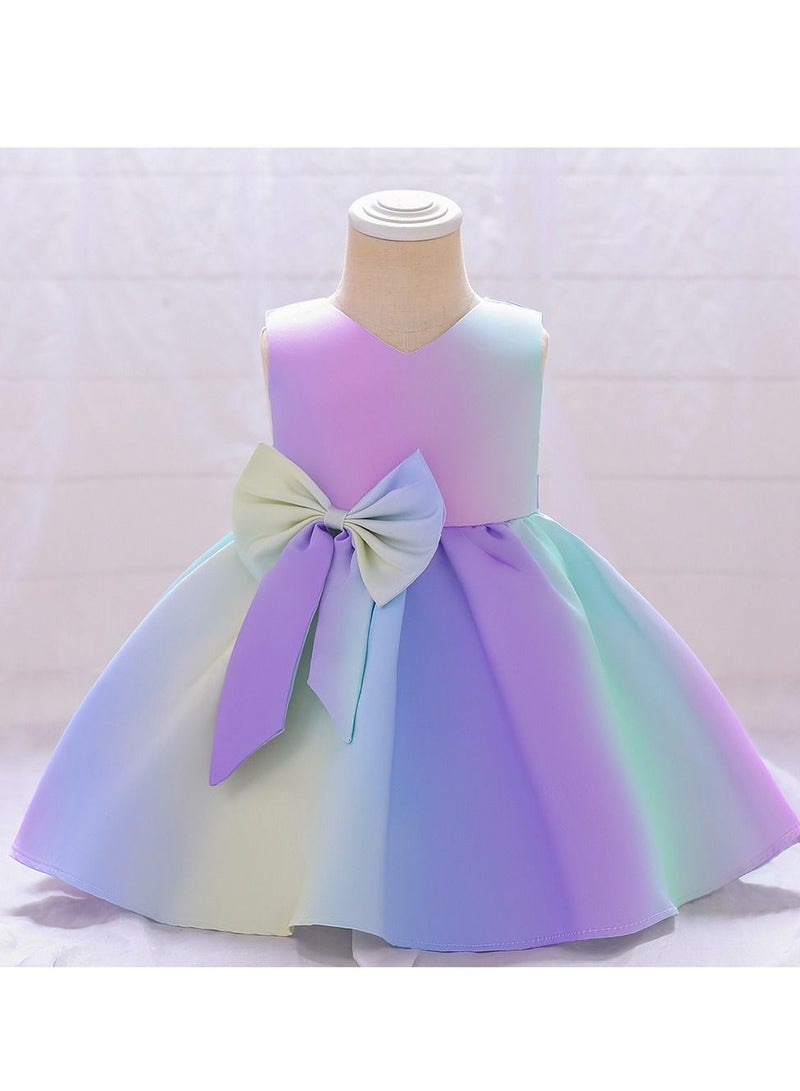 Fashionable Cute Girls Dresses Multicolour