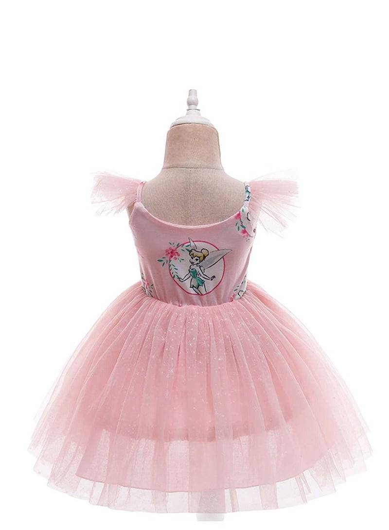 Pixie fashion gauze dress for children