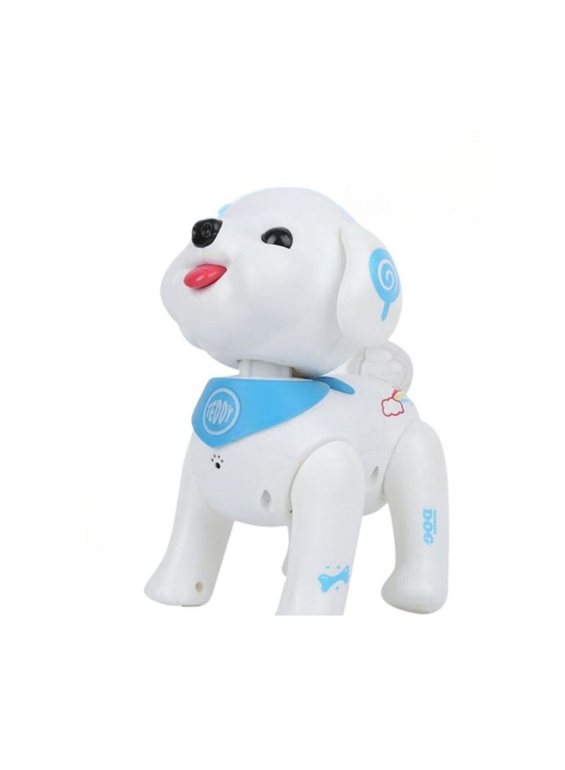 Fitto Mini Electronic RC Dog Toy Robot – Interactive, Dance, Shake Head, Programmable Pet Robot