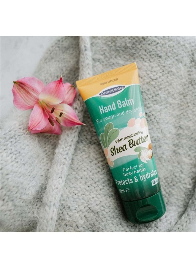 Natural Hand Care Balm | Shea Butter and Urea Formula for Effective Treatment of Rough, Dry Skin and Cracking | Dermatologist Recommended and Paraben-free | 60 ml