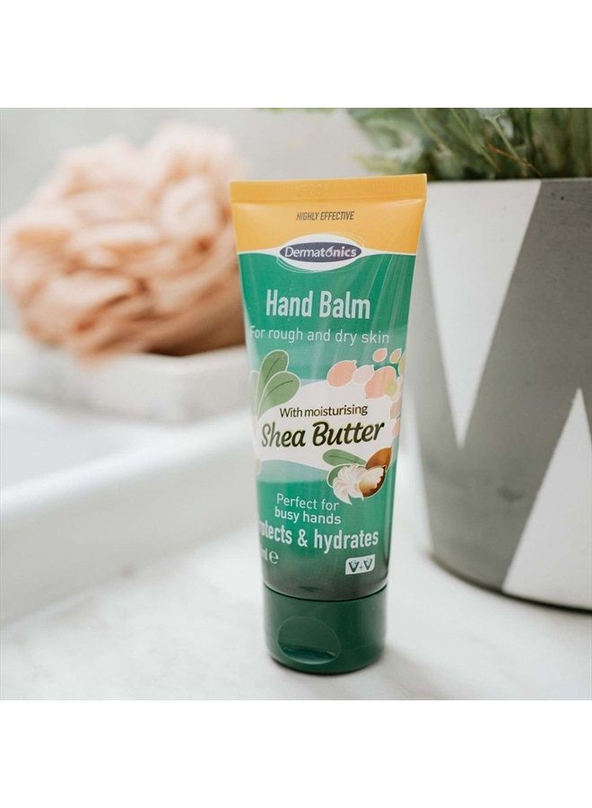Natural Hand Care Balm | Shea Butter and Urea Formula for Effective Treatment of Rough, Dry Skin and Cracking | Dermatologist Recommended and Paraben-free | 60 ml