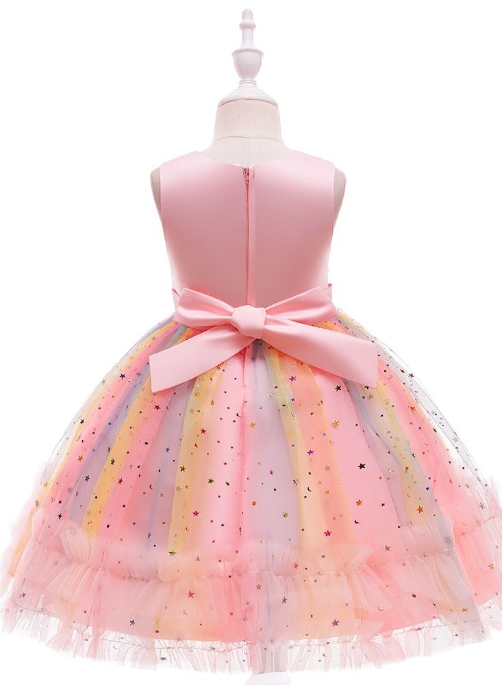 Mesh Detailed Bubble Dress