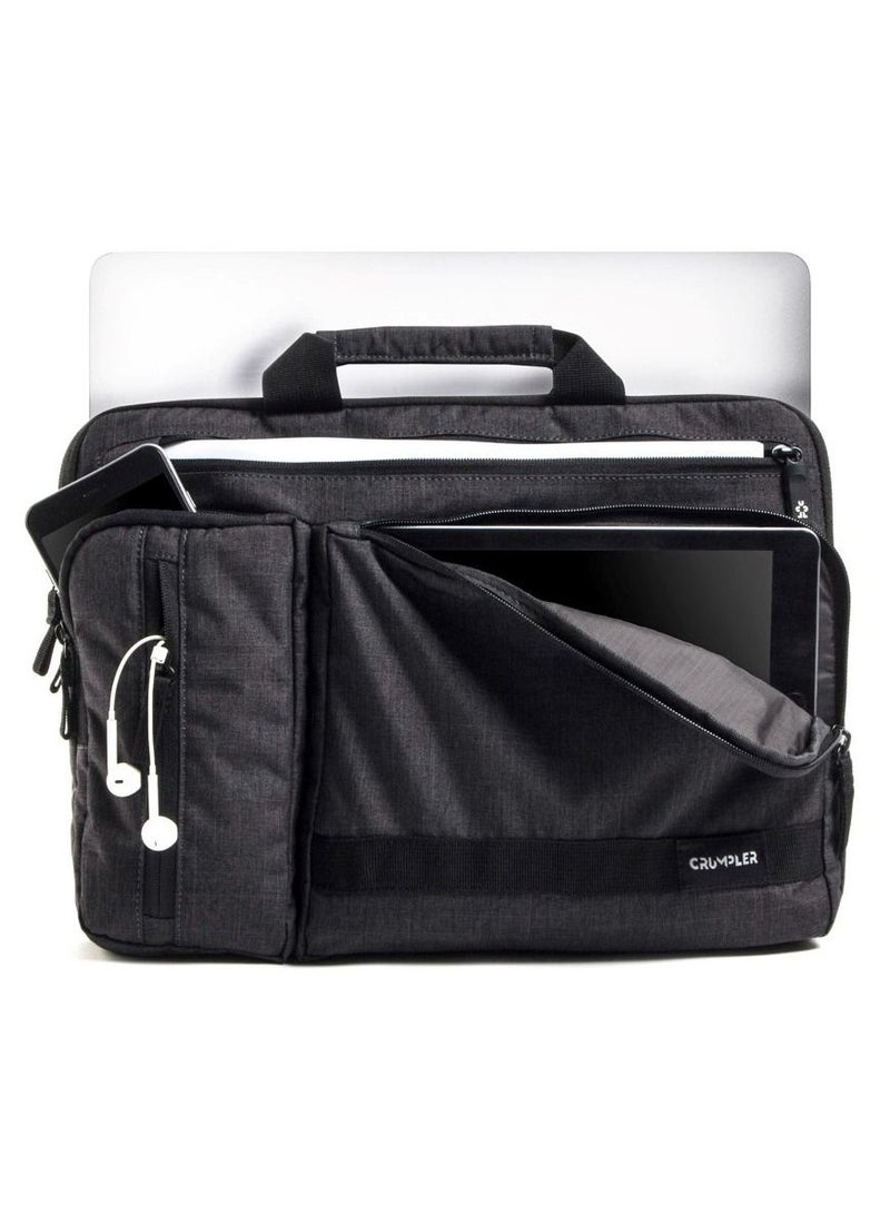 Crumpler The Geek Unique 15 Inch Laptop Sleeve with 7.9 Inch Tablet Compartment Black