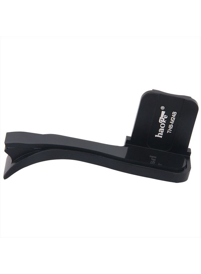 THB-M24B Metal Hot Shoe Thumb Up Rest Hand Grip for Leica M Typ240 M240, M-P Typ 240 M240P, M Typ262 M262, M-D Typ 262 Camera Black