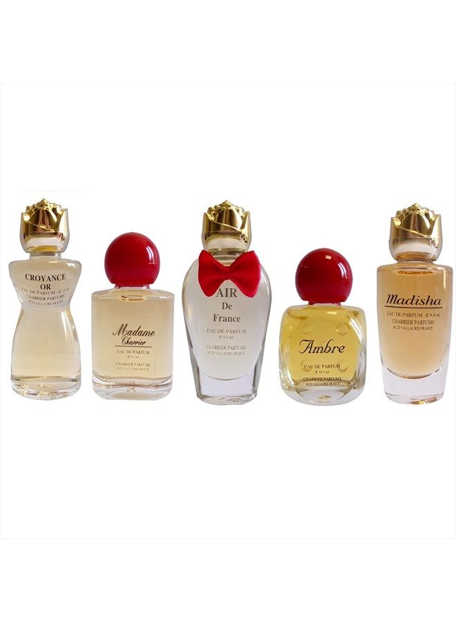 5 Eaux de Parfum Gift Set - 'Collection Luxe' - 49.7 ml - Made in Provence, France