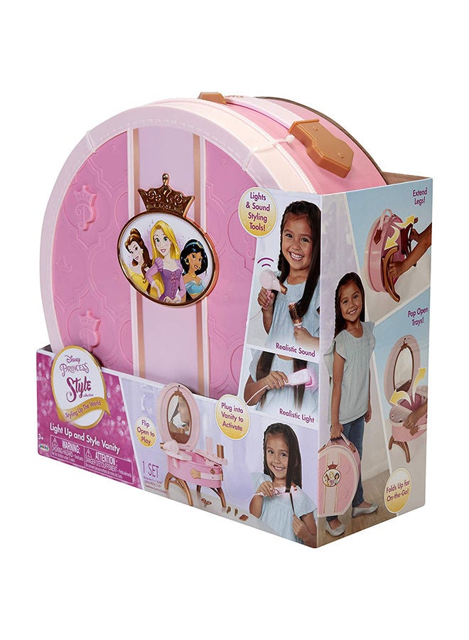 Princess Style Travel Vanity Set