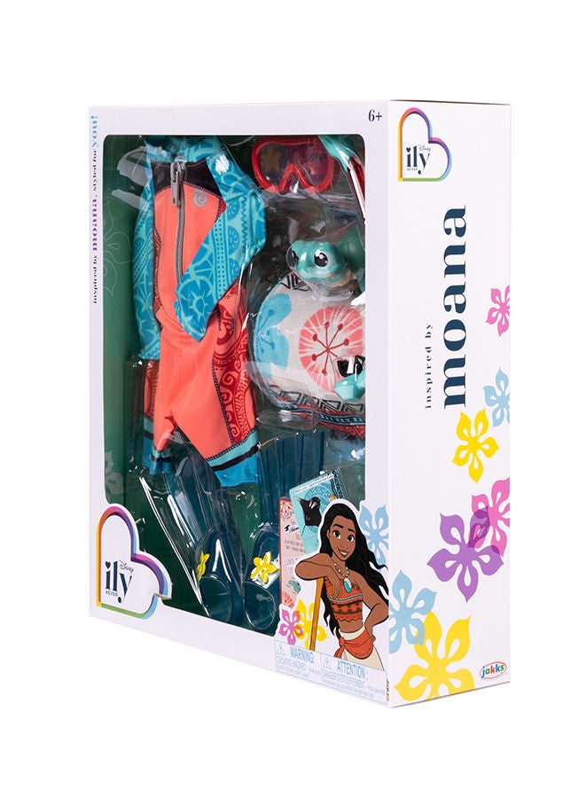 Ily Moana Inspired Deluxe Accessory Pack Snorkel Set