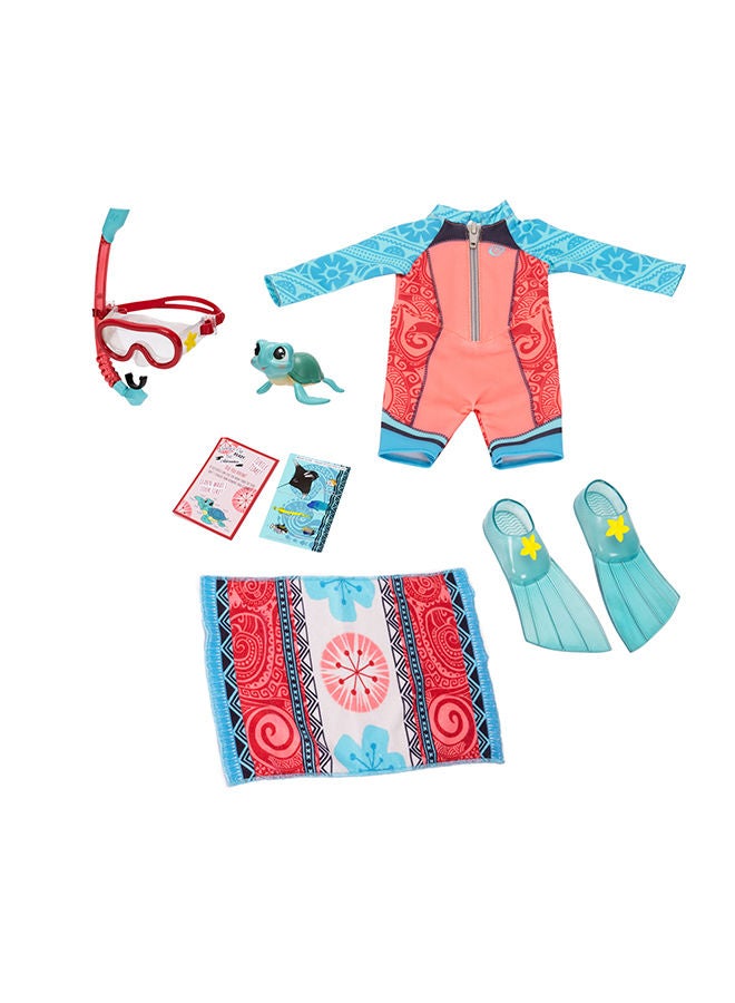 Ily Moana Inspired Deluxe Accessory Pack Snorkel Set