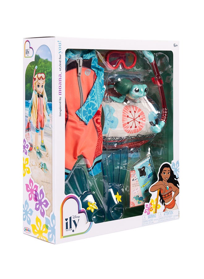 Ily Moana Inspired Deluxe Accessory Pack Snorkel Set