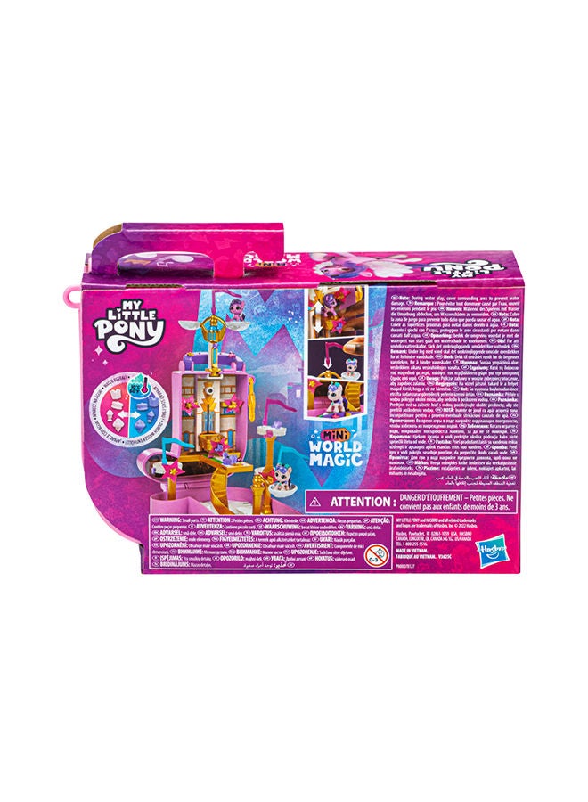 My Little Pony Toys Mini World Magic Compact Creation Zephyr Heights Portable Playset With Princess Pipp Petals Pony Toy Toys For 5 Year Old Girls And Boys And Up