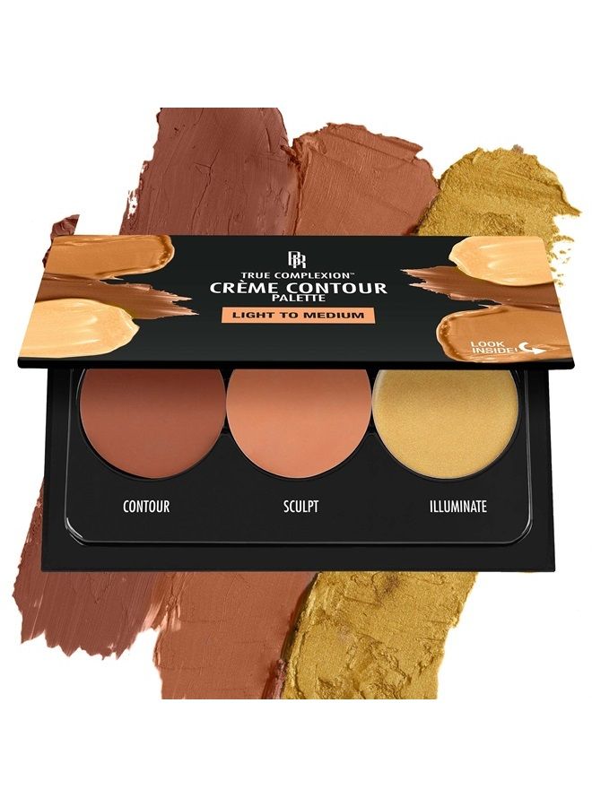 True Complexion Creme Contour Palette, Light to Medium, 7.5 Gram