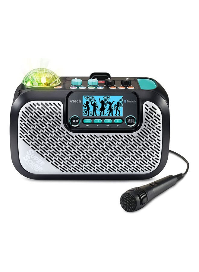 Super Sound Karaoke, Portable Karaoke Speaker With Microphone| Musical Toy Suitable For Boys And Girls 14+ Years