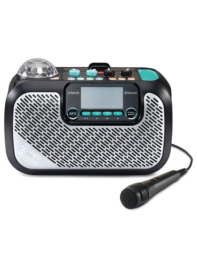 Super Sound Karaoke, Portable Karaoke Speaker With Microphone| Musical Toy Suitable For Boys And Girls 14+ Years