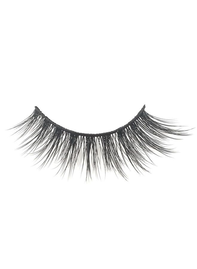 Starry Night - Reusable & Natural Looking Lash Wispies. Handmade from Ultra-Fine Korean Silk. Lightweight Eyelash for that Everyday Look (1 Pack)