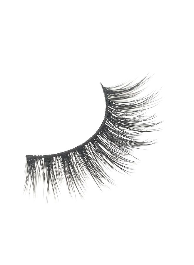 Starry Night - Reusable & Natural Looking Lash Wispies. Handmade from Ultra-Fine Korean Silk. Lightweight Eyelash for that Everyday Look (1 Pack)