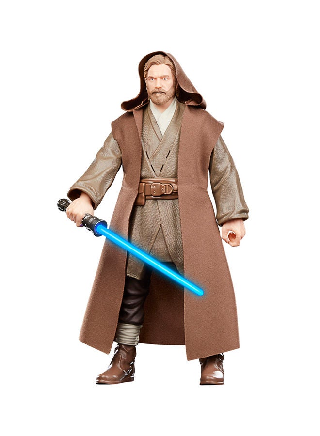 Galactic Action Obi-Wan Kenobi, 12-Inch-Scale Action Figure, Interactive Toys For 4-Year-Old Boys And Girls