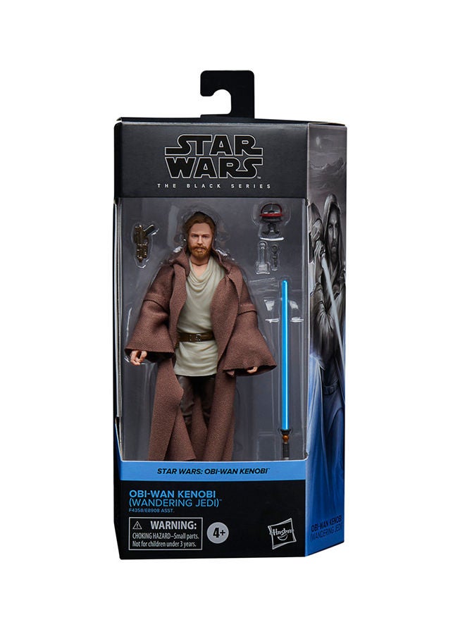 Star Wars The Black Series Obi-Wan Kenobi (Wandering Jedi) Toy 6-Inch-Scale Star Wars Obi-Wan Kenobi Collectible Figure Kids Ages 4 And Up