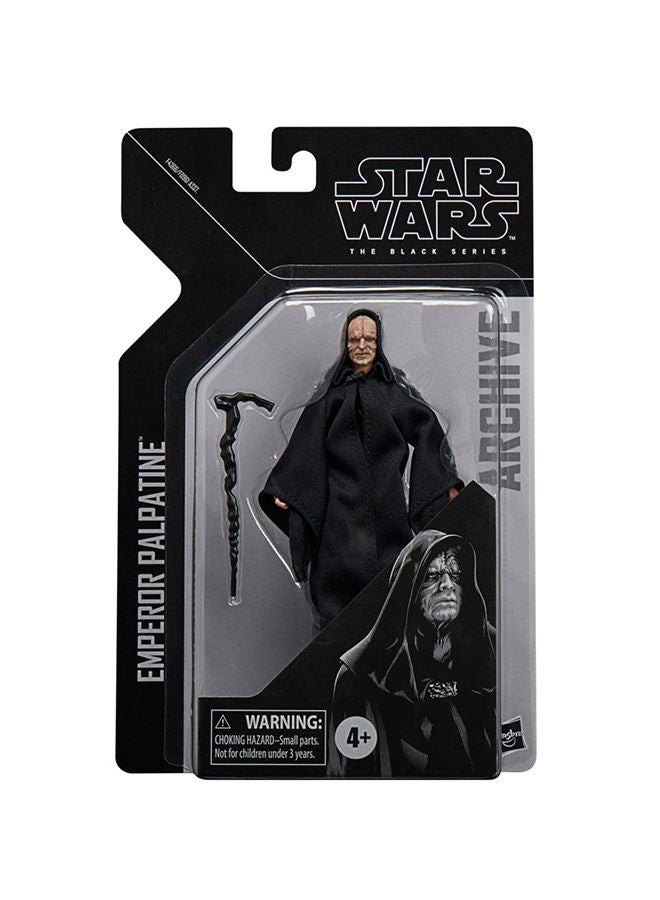 Star Wars The Black Series Archive Emperor Palpatine Toy 6-Inch-Scale Star Wars Return Of The Jedi  Collectible Figure Kids Ages 4 And Up