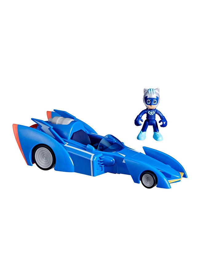 Power Heroes Cat Racer, Toy Car With Lights And Sounds, Preschool Toys For Boys And Girls 3 Years And Up