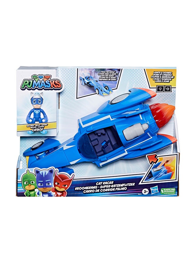 Power Heroes Cat Racer, Toy Car With Lights And Sounds, Preschool Toys For Boys And Girls 3 Years And Up