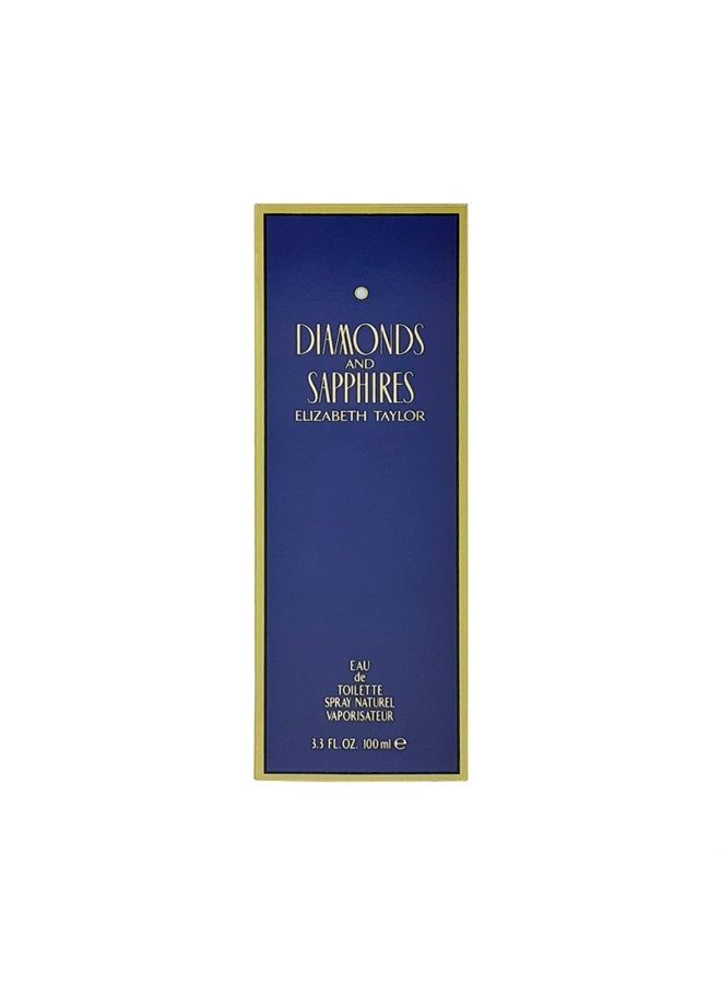 Diamonds & Sapphires FOR WOMEN by Elizabeth Taylor - 3.3 oz EDT Spray