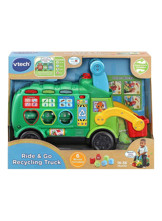 Ride And Go Recycling Truck