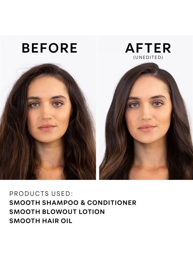 Perfect Smooth Shampoo: Weightless Frizz Control for Smoother, Healthier Hair and Scalp I 11.5 FL OZ / 340ml