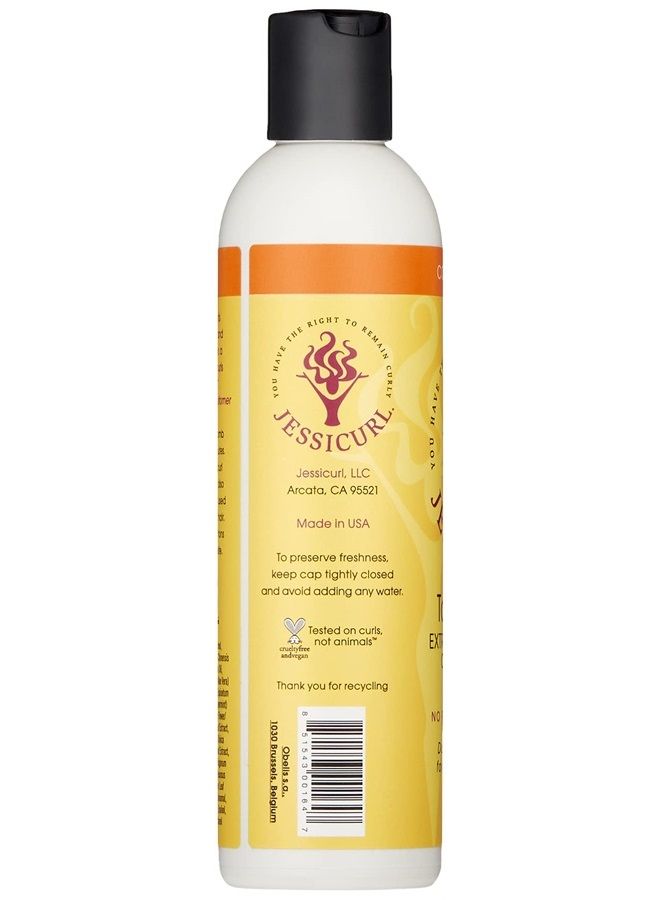 , Too Shea! Extra Moisturizing Conditioner for Curly Hair, No Fragrance Added, 8 Fl oz. Leave in Conditioner for Dry Hair, Anti Frizz Hair Products