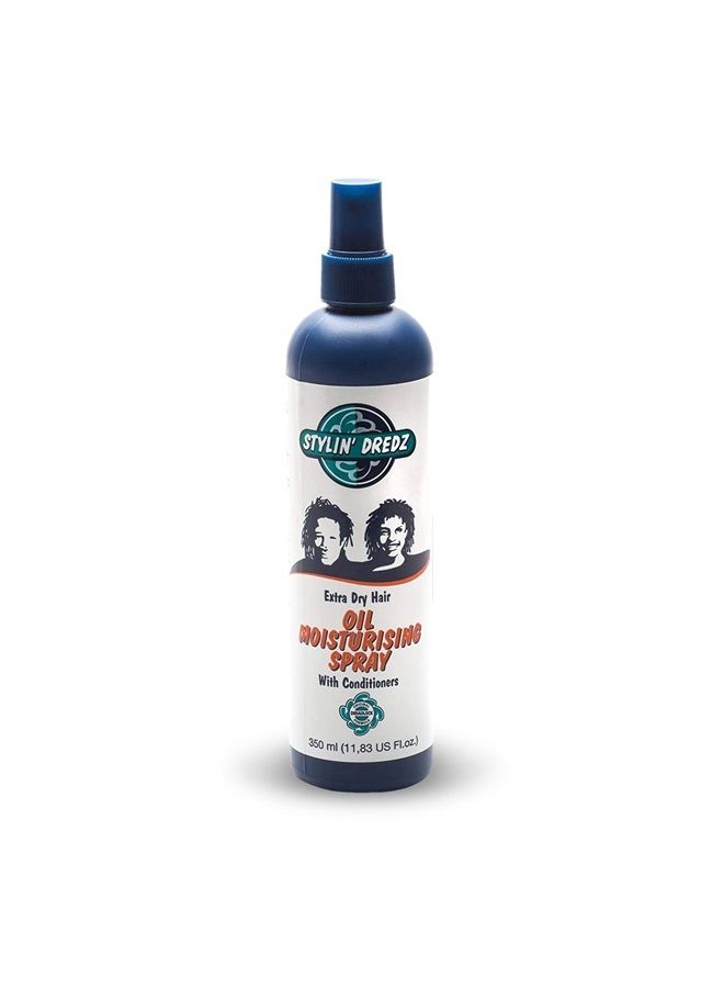 Extra Dry Hair Oil Moisturizing Spray with Conditioners | Dreadlock Spray & Braid Moisturizer 350 ml - Single