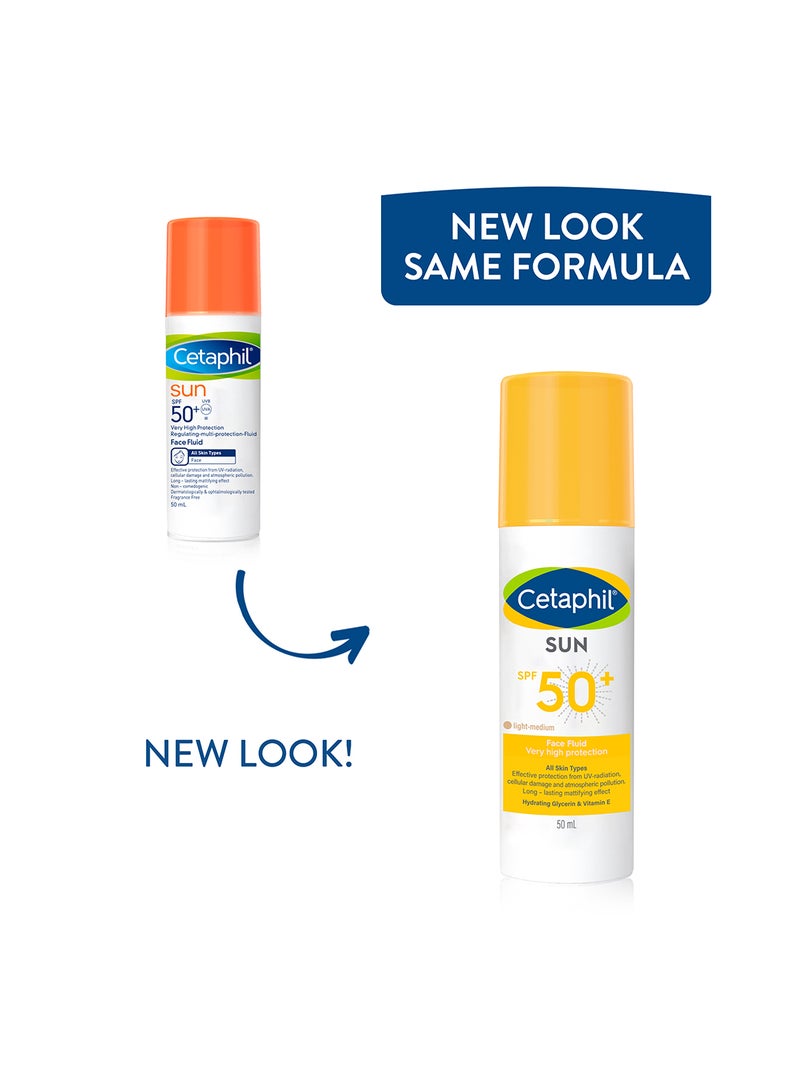 Sun Face Fluid Face SPF50+ Non-Tinted 50ml