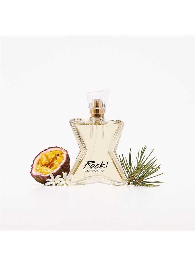 Rock for Women - Long Lasting - Fresh, Femenine and Dynamic Fragance - Floral and Fruity Notes - Ideal for Day Wear - (2.7 Fl Oz)