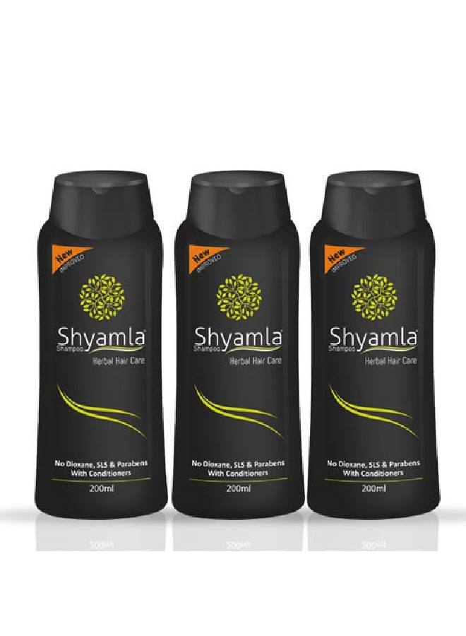 Shyamla Shampoo 200ml (200ml Pack of 3)