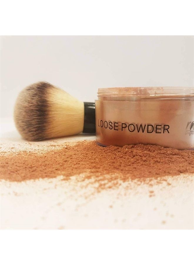 Radiant Professional Loose Powder - Makeup Setting Powder for Face - Sheer Matte Finishing Powder Absorbs Excess Oil - Ideal for Very Dry/Dehydrated Skin - Ivory (03)