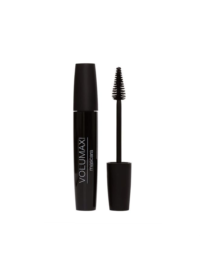 Volumaxi Sculpting Black Mascara - Volumzing, Buildable, Lengthening, Defining, Multiplying, Curling Mascara, Eyelash Eye Makeup Long Lasting Creamy Mascara for Fake Lash Effect 18ml