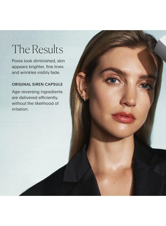 Resurfacing Compound - Anti-Aging Daily Serum with Mandelic Acid, a Gentle Blend of Exfoliants, Retinol + Vitamin C for Smoother, Brighter, & Revitalized-Looking Skin- 1.0 fl.oz