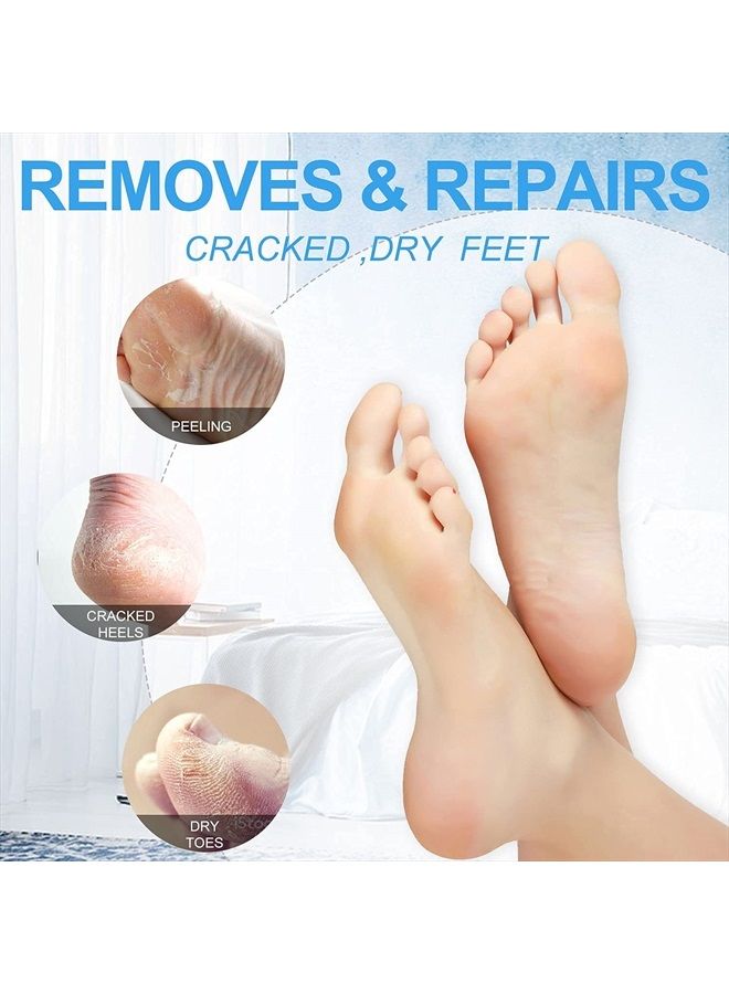 Foot Pedicure Spa Set,Foot Soak Spa Home Pedicure Kit with Bath Salt, Moisturizing Foot Scrub Cream Lotion, Foot Care for Dead Skin, Dry Cracked Feet, Make Baby Soft Feet, 3 Set