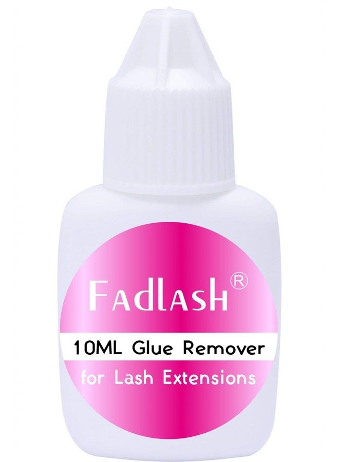 Eyelash Extension Remover Non-irritating Lash Remover for Lash Extensions Fast Action Dissolves Eyelash Remover FADLASH Eyelash Extensions Glue Remover 10ml Gel Remover for Eyelash Extensions